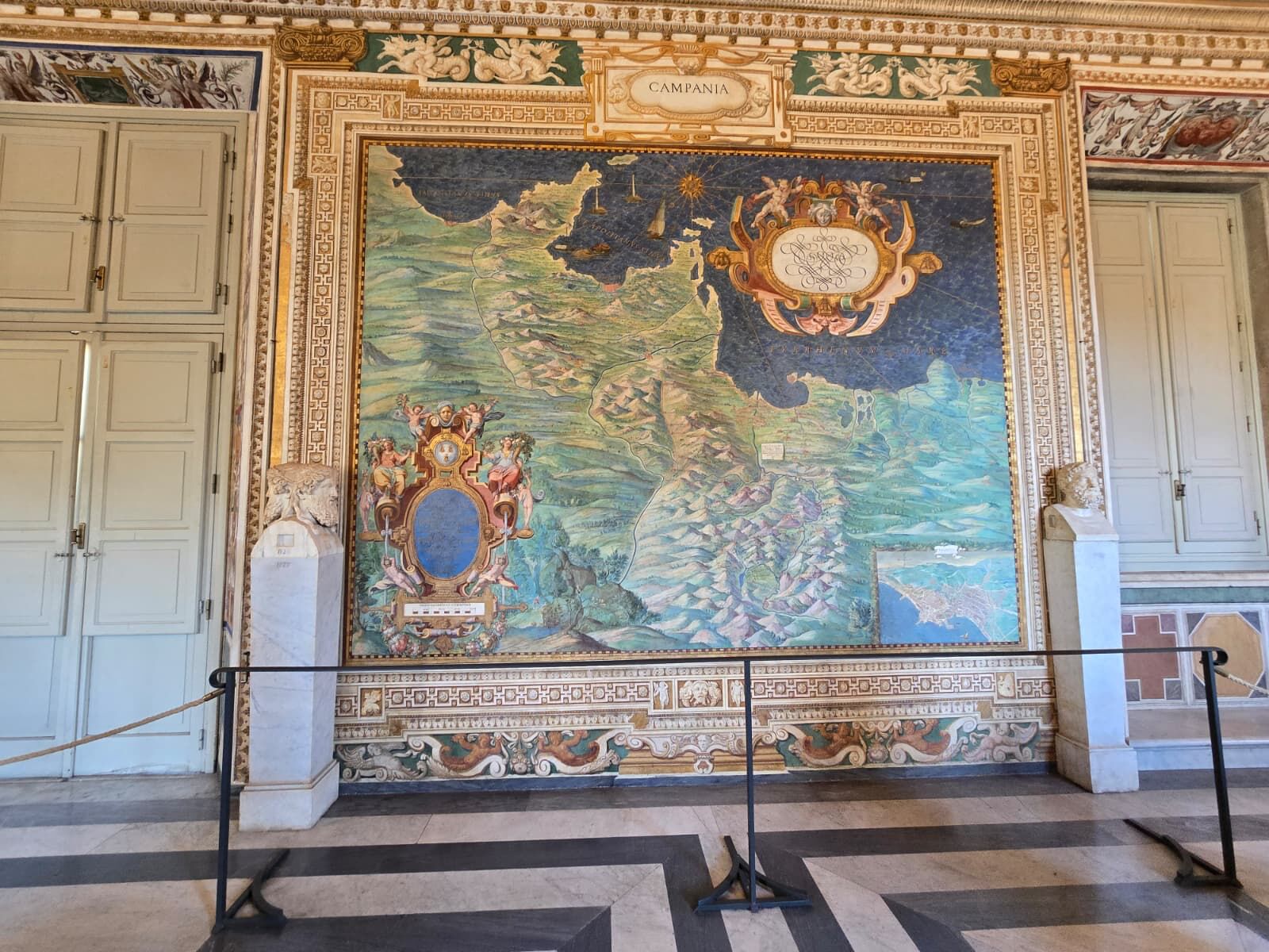 Campania fresco, Vatican Gallery of Maps